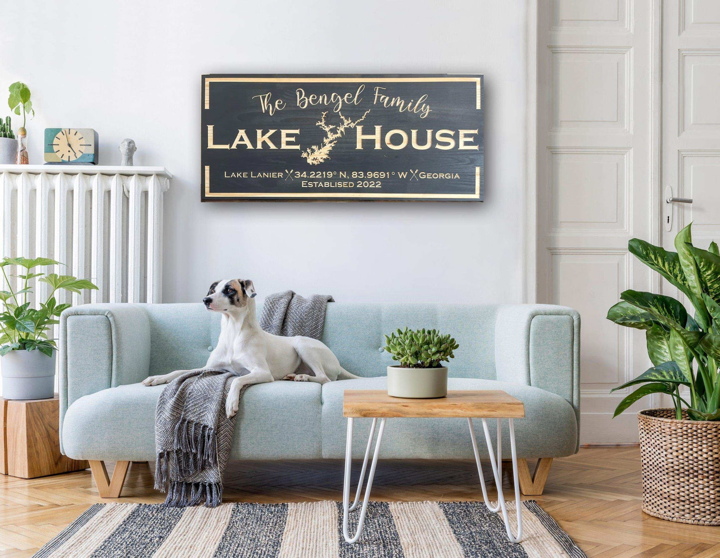 Custom Lake House Sign - Carolina Wood Sign Co.