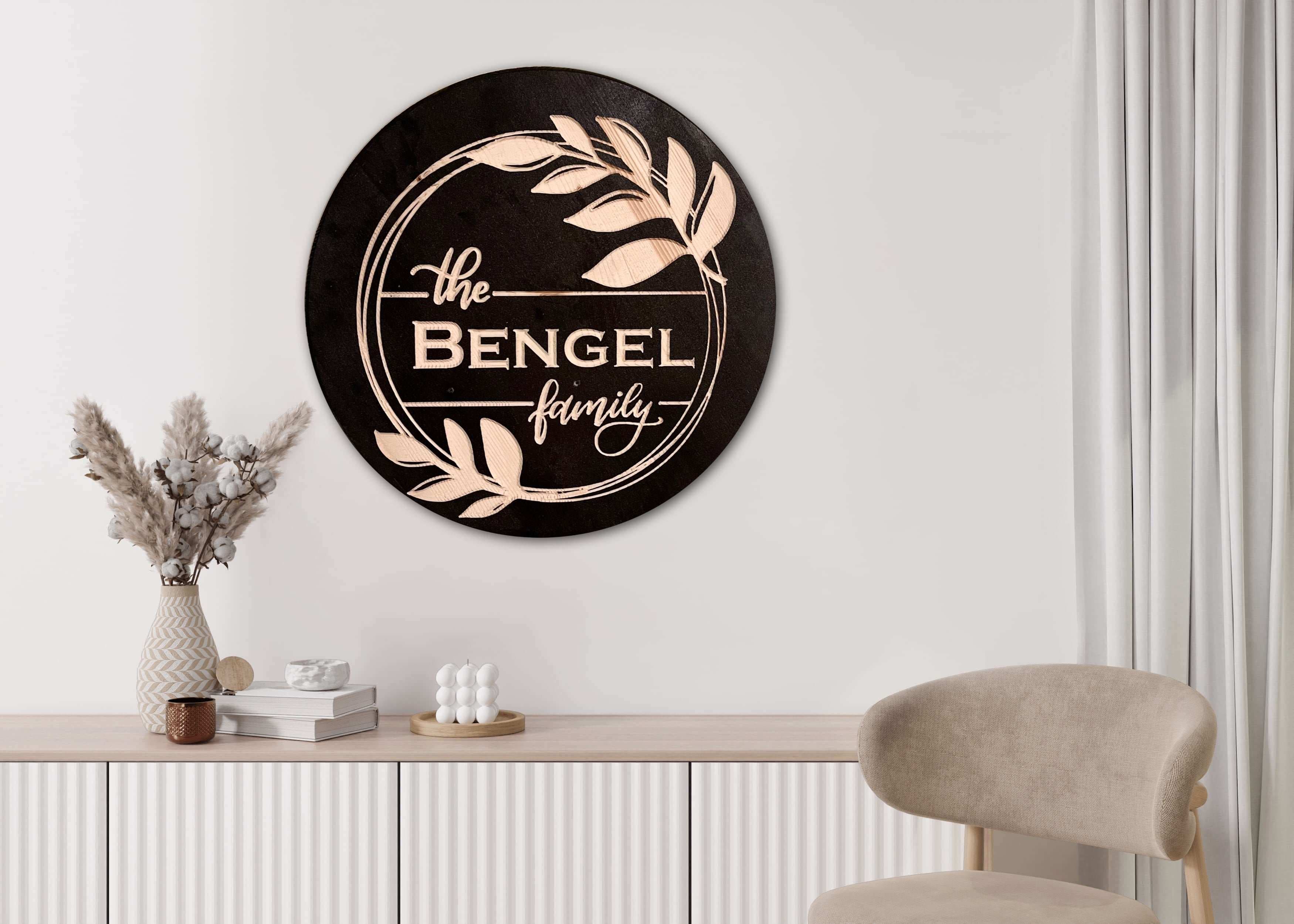 Family Sign - Carolina Wood Sign Co.