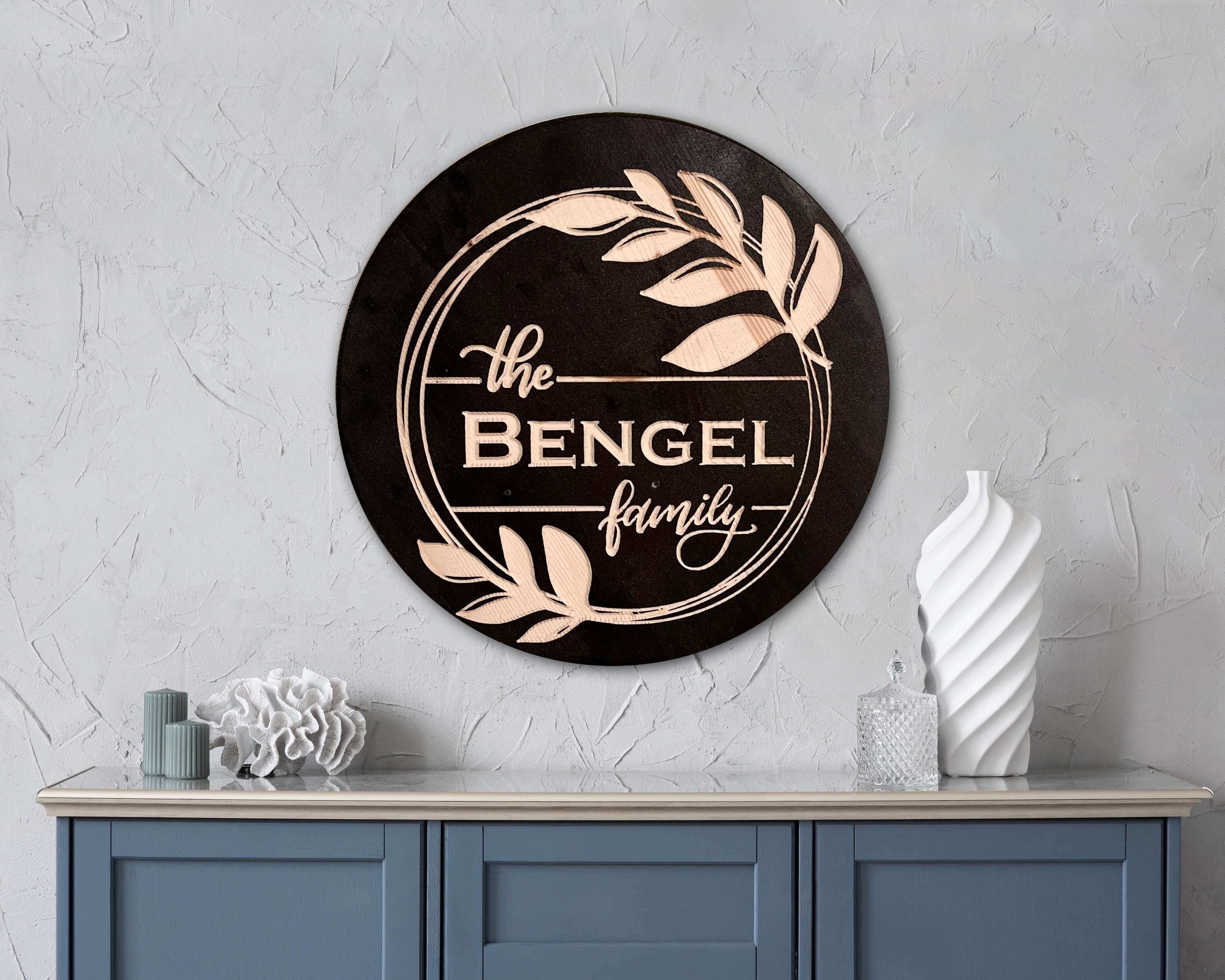 Family Sign - Carolina Wood Sign Co.