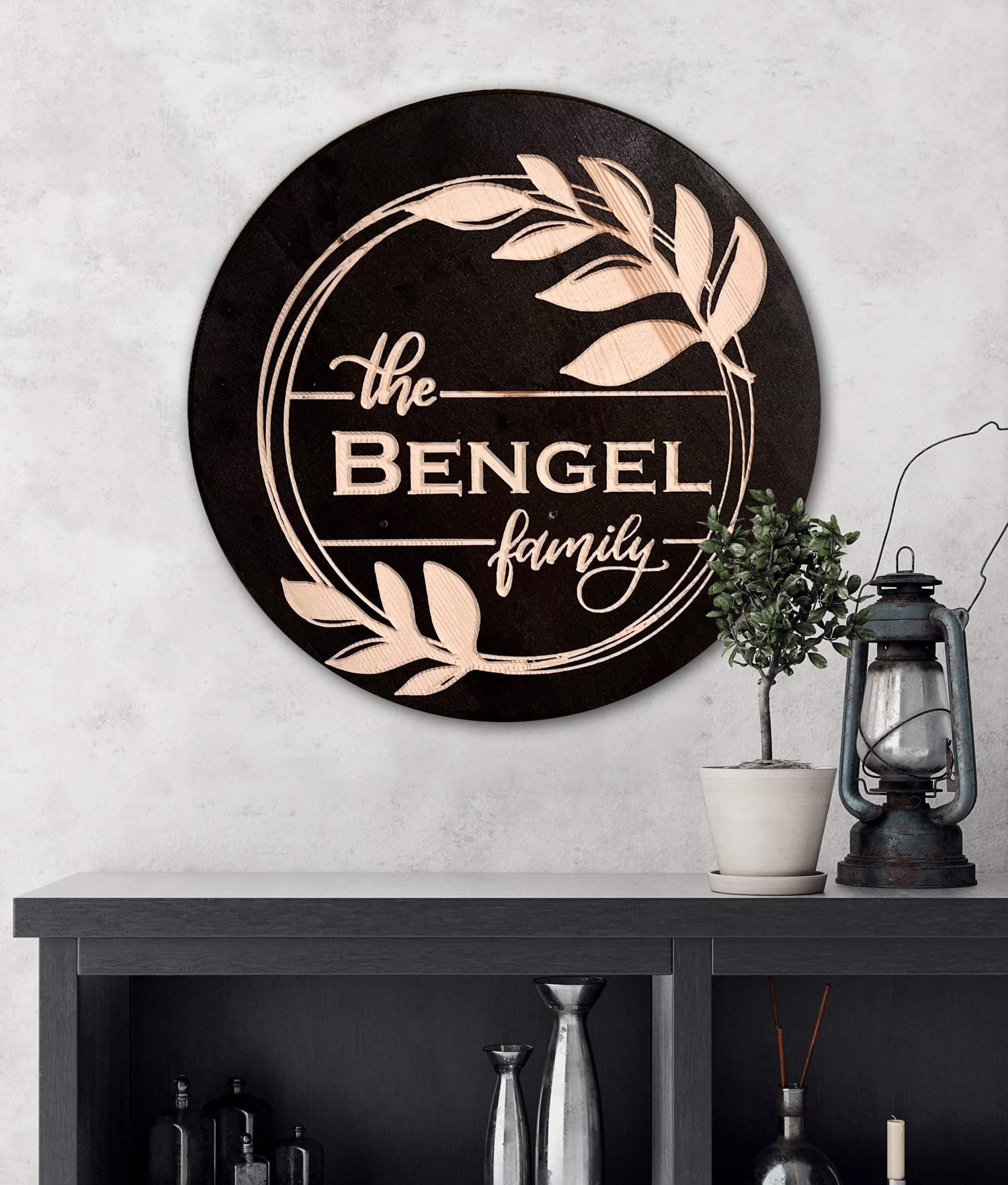 Personalized Family Sign
