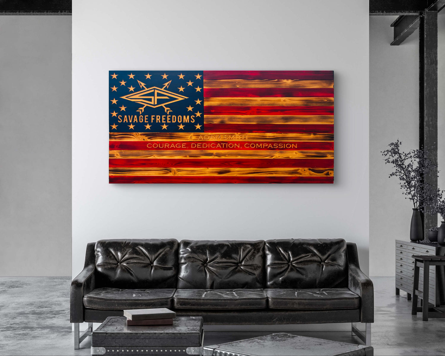 Personalized American Flag