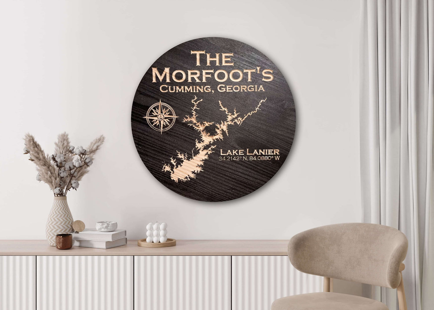 Personalized Lake Sign