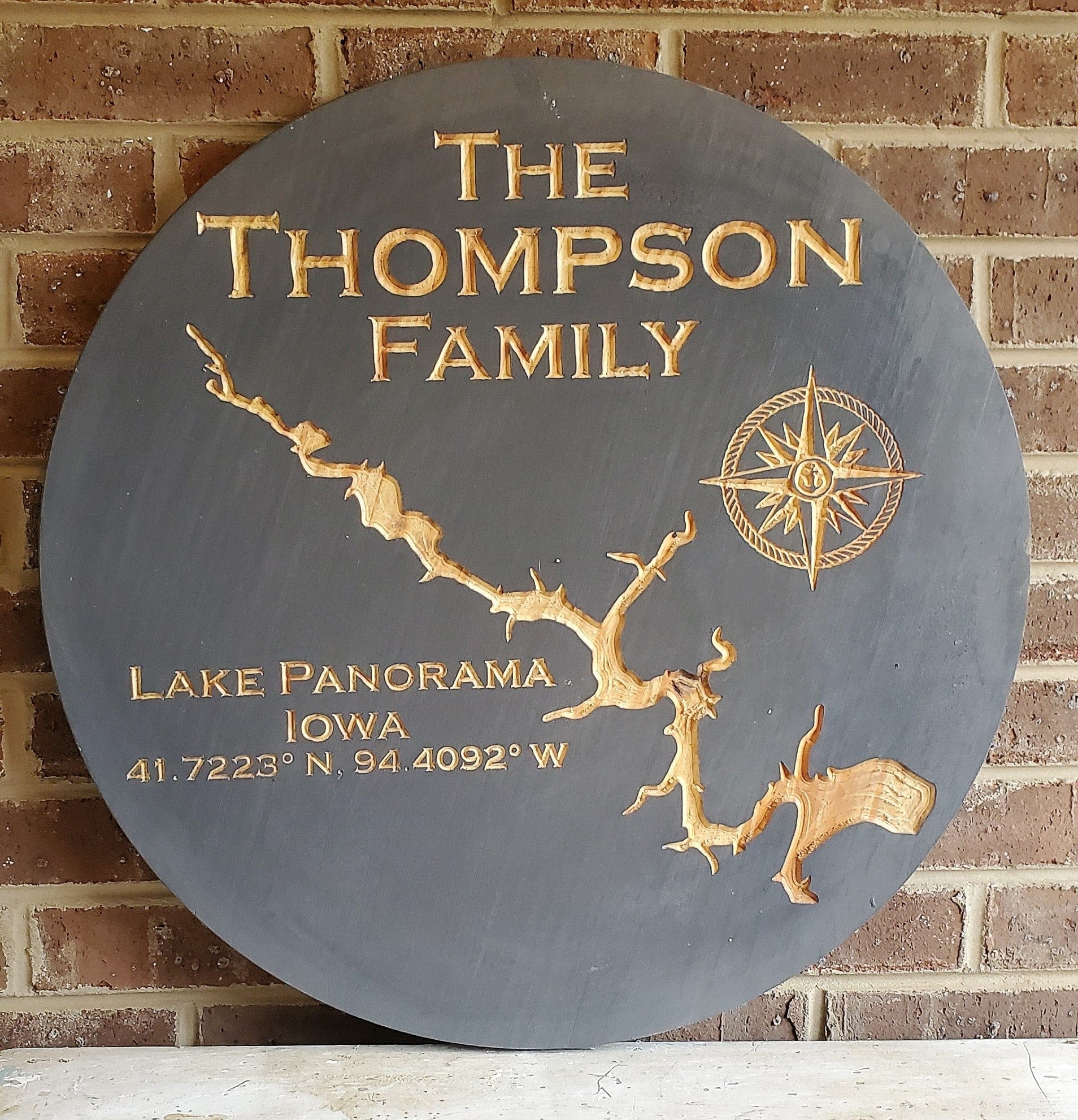 Lake Panorama Sign