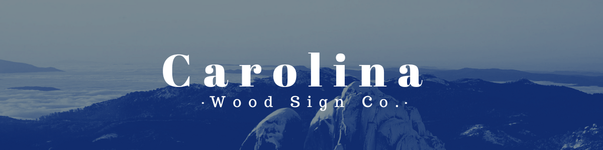 Custom Wood Sign Contact Us