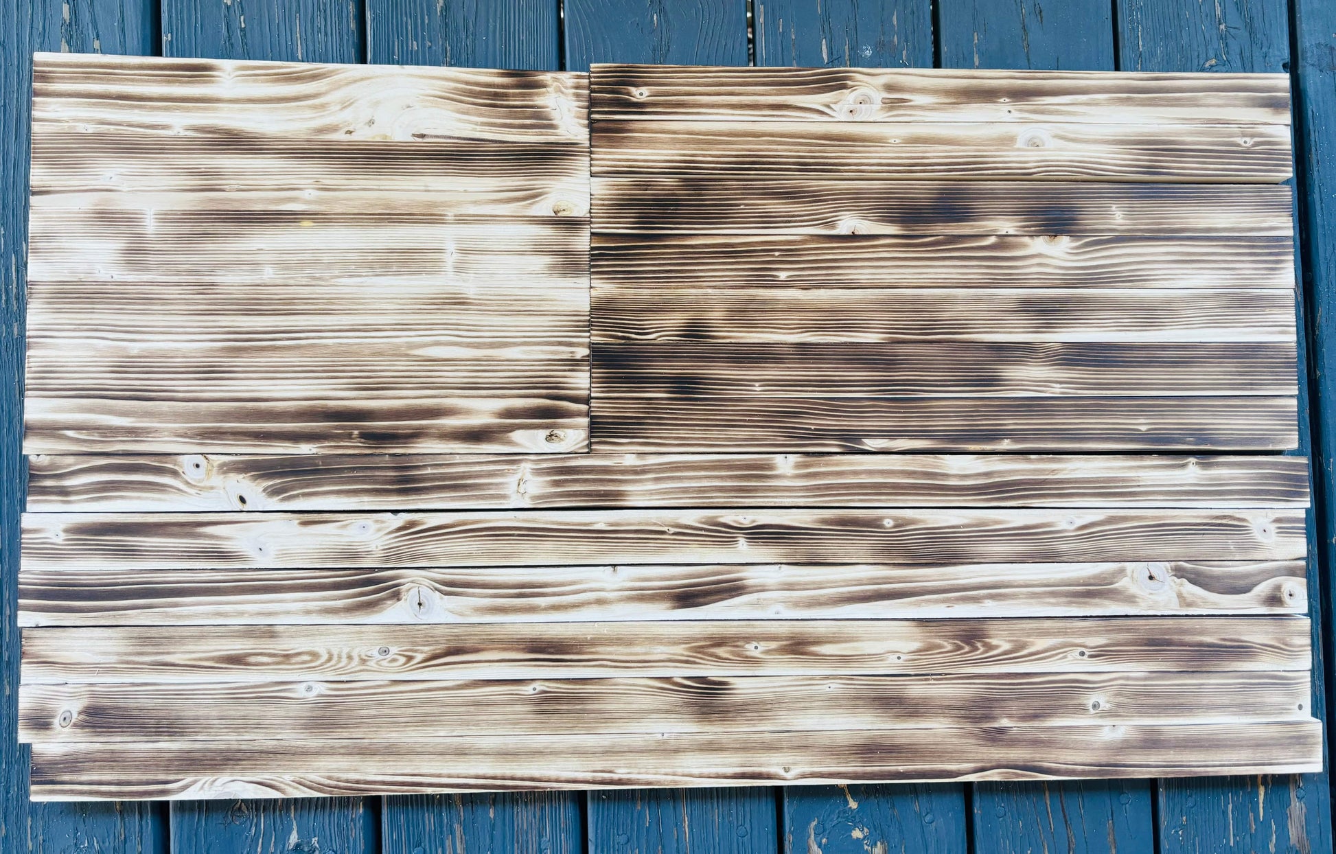 Custom Wood Flag