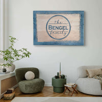 Rectangle Family Sign