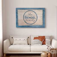 Personalized Family Sign