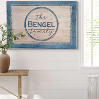 Custom Family Sign